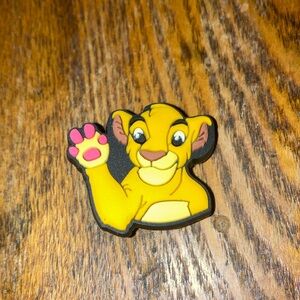 Lion King shoe charm